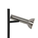 Mexlite table lamp KORA 1 flame GU10 IP20, black dimmable