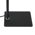 Mexlite table lamp KORA 1 flame GU10 IP20, black dimmable
