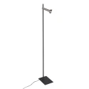 Mexlite floor lamp KORA 1 flame GU10 IP20, black dimmable