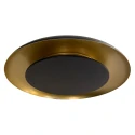 Steinhauer Plafondarmatuur GOLDEN VEIL 2-vlams IP20, zwart dimbaar
