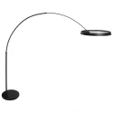 Steinhauer Staande lamp RINGLUX 1-vlams IP20, zwart dimbaar