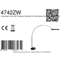 Steinhauer Staande lamp RINGLUX IP20, dimbaar
