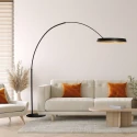 Steinhauer Staande lamp RINGLUX IP20, dimbaar