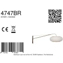 Steinhauer wall luminaire ELEGANT CLASSY E27 IP20, dimmable