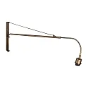 Steinhauer Wandarmatuur ELEGANT CLASSY E27 IP20, dimbaar