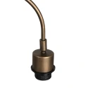 Steinhauer Wandarmatuur BREEZA BEACH 3 1-vlams E27 IP20, brons dimbaar