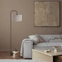Steinhauer Staande lamp STANG E27 IP20, dimbaar