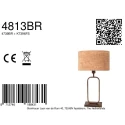 Steinhauer table lamp STANG 1 flame E27 IP20, bronze dimmable