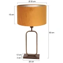 Steinhauer Staande lamp STANG E27 IP20, dimbaar