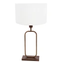 Steinhauer table lamp STANG 1 flame E27 IP20, bronze dimmable