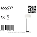 Steinhauer Staande lamp STANG E27 IP20, dimbaar