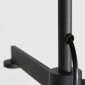 Steinhauer Staande lamp STANG E27 + GU10 IP20, dimbaar