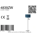 Steinhauer Staande lamp STANG E27 + GU10 IP20, dimbaar