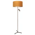 Steinhauer floor lamp STANG E27 + GU10 IP20, dimmable