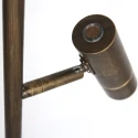 Steinhauer Staande lamp STANG E27 + GU10 IP20, dimbaar