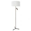 Steinhauer Staande lamp STANG E27 + GU10 IP20, dimbaar