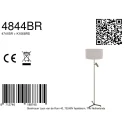 Steinhauer floor lamp STANG 2 flames E27 + GU10 IP20, bronze dimmable