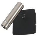 wall luminaire LUMO 1 flame IP20, steel dimmable