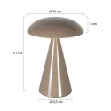anne light & home table lamp MUSH IP20, dimmable