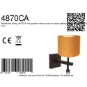Steinhauer wall luminaire STANG E27 IP20, dimmable