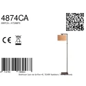 Steinhauer Staande lamp STANG E27 IP20, dimbaar