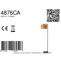 Steinhauer floor lamp STANG E27 IP20, dimmable