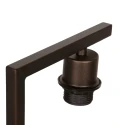 Steinhauer Tafelarmatuur STANG E27 IP20, dimbaar