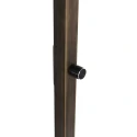Steinhauer floor lamp STANG E27 IP20, dimmable