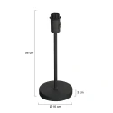 Mexlite table lamp NOOR E27 IP20, dimmable