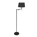 floor lamp BELLA 1 flame E27 IP20, black dimmable