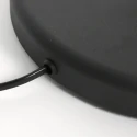 Mexlite Staande lamp BELLA 1-vlams E27 IP20, zwart dimbaar