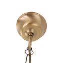 Steinhauer Pendelarmatuur PIMPERNEL 2-vlams E14 IP20, brons, transparant dimbaar