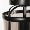 Steinhauer ceiling luminaire PIMPERNEL E27 IP20, black dimmable