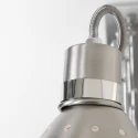 Wandarmatuur SPRING lang, met schakelaar, met stekker, instelbaar E27 IP20, zwart mat dimbaar