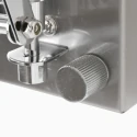 Wandarmatuur SPRING lang, met schakelaar, met stekker, instelbaar E27 IP20, zwart mat dimbaar