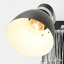 Steinhauer Wall luminaire SPRING, 1 flame, black