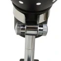 Steinhauer Klemarmatuur SPRING met schakelaar, met stekker, instelbaar E27 IP20, zwart mat 