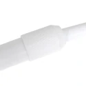 Steinhauer Staande lamp SPARKLED LIGHT cilindrisch, met schakelaar, met lampenkap, met stekker, instelbaar E27 IP20, wit mat 