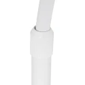Steinhauer Staande lamp SPARKLED LIGHT cilindrisch, met schakelaar, met lampenkap, met stekker, instelbaar E27 IP20, wit mat 