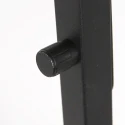 Steinhauer floor lamp STANG down, with switch, with shade, with plug E27 IP20, black matt dimmable