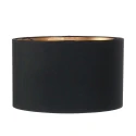 Steinhauer floor lamp STANG down, with switch, with shade, with plug E27 IP20, black matt dimmable