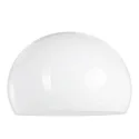 Steinhauer floor lamp SPARKLED LIGHT half round, with switch, with shade, with plug, adjustable E27 IP20, white matt 