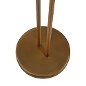 Mexlite Staande lamp BIRON 2-vlams IP20, brons, wit dimbaar
