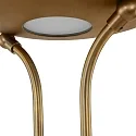 Mexlite Staande lamp BIRON 2-vlams IP20, brons, wit dimbaar