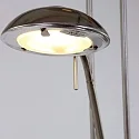 Mexlite Mexlite Floor lamp BIRON, 2 flames, steel