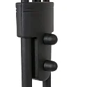 Mexlite Floor lamp BIRON, 2 flames, bronze