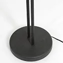 Mexlite Floor lamp BIRON, 2 flames, bronze