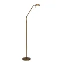 Staande lamp BIRON 1-vlams IP20, brons, wit dimbaar