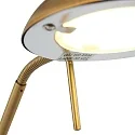Mexlite Staande lamp BIRON 1-vlams IP20, brons, wit dimbaar