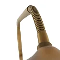 Mexlite Staande lamp BIRON 1-vlams IP20, brons, wit dimbaar